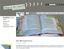 Tablet Screenshot of ibs-ingenieure.com